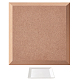 MDFウッドボード  セラミック粘土乾燥ボード  セラミック作成ツール  正方形  淡い茶色  19.9x19.9x1.5cm FIND-WH0110-664E-1