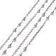 3.28 pies 304 cadenas rolo decorativas de acero inoxidable X-CHS-E001-03P-1