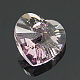 Pendenti cuore in cristallo austriaco X-SWAR-6228-10mm-3