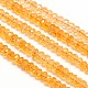 Brins de perles rondelle citrine naturelle G-N0082-F6x3mm-07A-1
