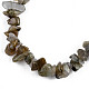 Bracelets extensibles en perles de labradorite naturelle unisexe BJEW-S143-19-3
