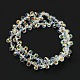 Electroplate Transparent Glass Beads Strands EGLA-P052-01A-AB02-2