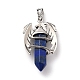Lapis-lazuli naturelles ont fait pendentifs G-B042-04P-52-2