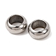 Бусины из нержавеющей стали rondelle 304&nbsp;STAS-N020-01-10mm-1