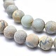Chapelets de perles en jaspe aqua terra naturel G-N0128-48F-8mm-3