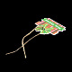 Thème de noël grandes décorations de pendentif en papier HJEW-F018-01-4