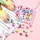 72шт 12 цвета бусины из полимерной глины ручной работы CLAY-FS0001-43-8