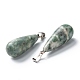 Pendentifs de jade qinghai naturel G-F707-01-3
