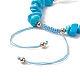 Ensembles de bracelets avec puces de pierres précieuses naturelles et perles d'eau douce de culture AJEW-JB01147-4