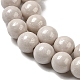 Perlenstränge aus kubischen Zirkonia-Imitationsperlen ZIRC-P109-03C-01-4