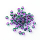 Perles peintes bicolores en verre DGLA-S119-4mm-73-2