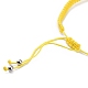Bracelets de perles de nylon tressés réglables BJEW-JB05959-01-3