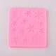 Snowflake Shape DIY Food Grade Silicone Molds AJEW-L054-90-1