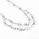 Glasperlenkorne Tiered Halsketten NJEW-JN01977-01-2
