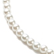 Collar de cuentas redondas de perlas de vidrio para mujer X-NJEW-JN03903-4