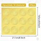 34 Blatt selbstklebende Aufkleber mit Goldfolienprägung DIY-WH0509-007-2