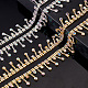 Wadorn Catene con coppe con strass e nappe da 2 metro e 2 colori CH-WR0001-01-4