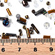 Abalorios de la semilla de cristal SEED-S059-002-5