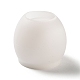 DIYキャンドルシリコンモールド  香りのよいキャンドル作りに  卵形  ホワイト  8.2x7.3cm DIY-M054-06A-2