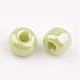 Perles de bricolage artisanales perles de rocaille de verre rondes lustrées de 12/0 couleurs opaques X-SEED-A012-2mm-124-2