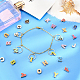 SUPERFINDINGS Alloy Enamel Beads ENAM-FH0001-07-RS-5