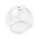 Transparent Glass Bead Cone GLAA-G100-01C-01-1