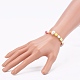 Heishi Perlenstretch-Armbänder aus Polymerton BJEW-JB06026-04-5