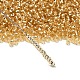 Бледный золотарник 11/0 сорт круглый бисер стеклянный прозрачный X-SEED-Q007-F33-4