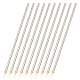 PH PandaHall Candle Lighter 8.8 Inch 10pcs Fiberglass Firing Rod Fiberglass Wicks Alloy Tube Wick Holder Candle Ignition Rod for Safely Lighting Up Wick of Oil Lamp DIY-WH0386-91B-1