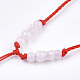 Nylonband Halskette Herstellung MAK-T005-14C-02-2