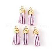 Искусственные замши кисточкой подвесные украшения FIND-R095-037LG