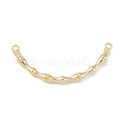 Латунные бамбуковые подвески-коннекторы KK-U020-03G