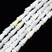 Нити бусин из натуральных пресноводных ракушек SHEL-N026-199