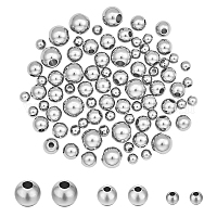 Wholesale DICOSMETIC 200pcs Metal Spacer Beads 4mm Facted Beads