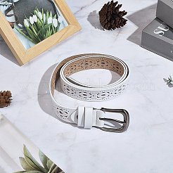 Кожаные ремни с полой цепью для мужчин&nbsp;AJEW-WH20070-165C