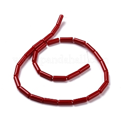 Синтетические имитирующие коралловые бусины нити G-D464-10