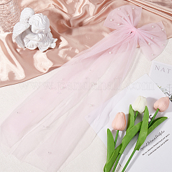 Заколки для волос из полиэстера с бантом&nbsp;AJEW-WH20002-61