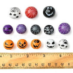 Набивные деревянные европейские бусины WOOD-FS0001-30