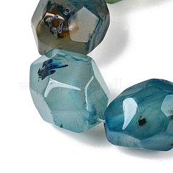 Нити бусин из натурального агата G-T138-204