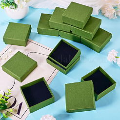 12 boîte de rangement de bijoux en carton avec éponge&nbsp;CON-TA0001-43B