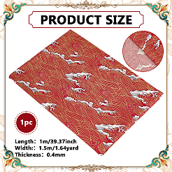 Baumwollstoff im japanischen Stil&nbsp;DIY-WH0504-889A