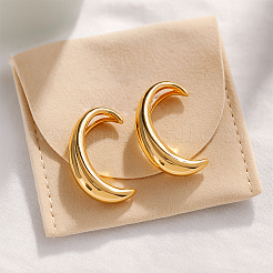 4 шт. 4 стиля С-образных серег из сплава EJEW-GO0002-30