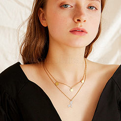 40 шт. подвески из нержавеющей стали 201 STAS-DC0013-20