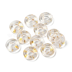 Transparentem Glas European Beads&nbsp;GLAA-D009-01H