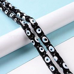 Fatti a mano in vetro murano male occhio fili di perline&nbsp;LAMP-F027-01A