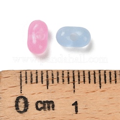 Светящиеся прозрачные акриловые бусины&nbsp;LACR-D009-01A