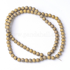 Гальванические стеклянные бусины&nbsp;LS-EGLA-S134-8mm-03