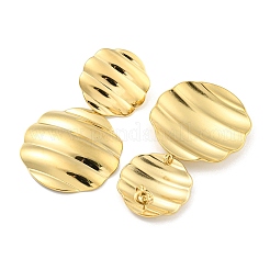 Ионное покрытие (ip) серьги-гвоздики из нержавеющей стали 304 для женщин EJEW-A108-12G