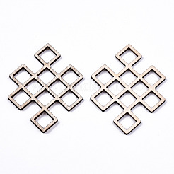 Необработанный натуральный тополь дерево филигрань столярные звенья WOOD-S045-126