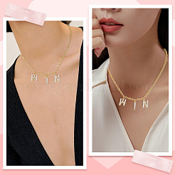 1 комплект латунных подвесок с микропаве из прозрачного кубического циркония KK-SC0006-12